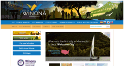 Desktop Screenshot of cityofwinona.com